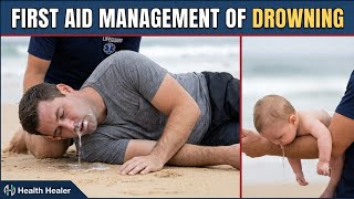 FIRSTAID management of drowning@HEALTHHEALER#Drowning#firstaid#medicalemergency