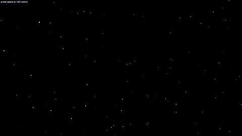 Simple Moving Stars/Space Background 2D || Raylib & Go
