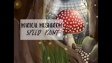 Procreate time lapse painting *Magical forest*