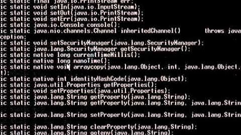 JAVA Programming Tutorial Static Methods in Java wmv