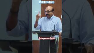 TNAPEX CEO Speech about millet based products #entrepreneurtamil