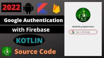 Google Sign In | Firebase + KOTLIN | Android Studio Tutorial