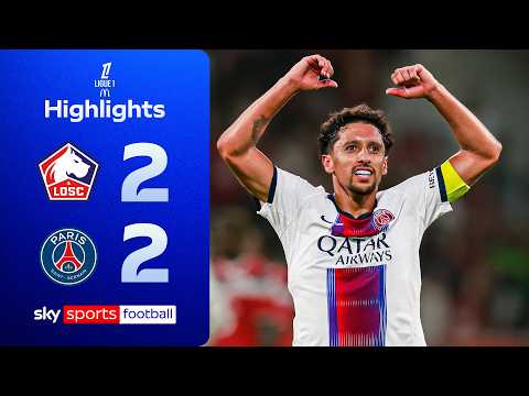 PSG score TWO in injury-time to snatch draw! | Lille 2-2 PSG | Ligue 1 Highlights
