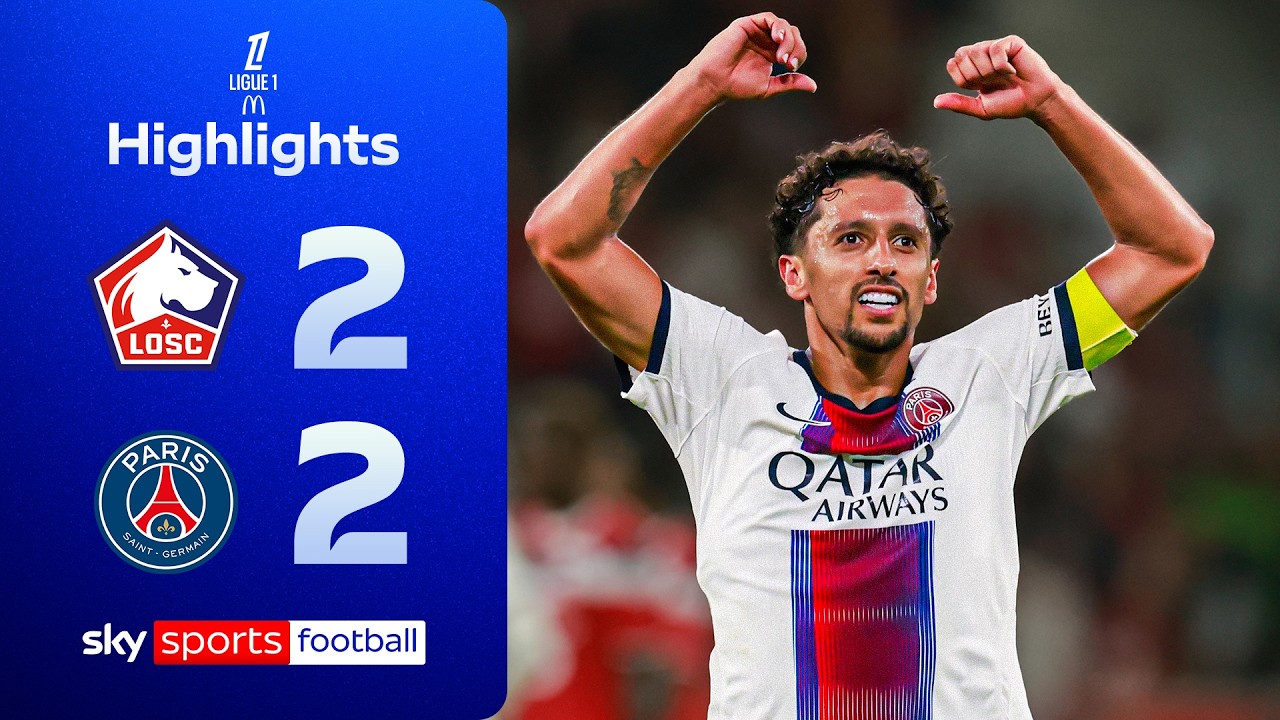 PSG score TWO in injury-time to snatch draw! | Lille 2-2 PSG | Ligue 1 Highlights