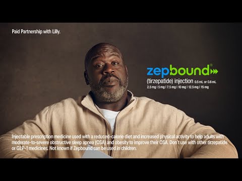 Behind the Scenes: Zepbound x Shaq - See Indications and Safety Summary with Warnings at zepbound.lilly.com/risk. 
