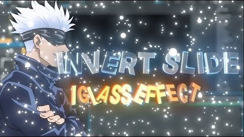 Invert Slide / Glass Effect - After Effects AMV Tutorial