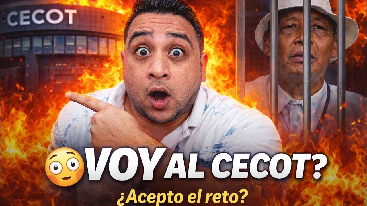 🔥 Me están pidiendo que viaje al CECOT¿Acepto visitar a Santiago Zuniga?