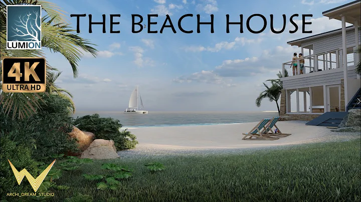 LUMION 10 (4K) : BEACH HOUSE, ANIMATION WALKTHROUGH