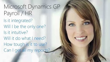 Introduction to Microsoft Dynamics GP 2013 Human Resources and Payroll