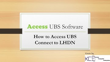 How Access UBS Software connect to Myinvoice Portal | E-invoice | Access UBS Inventory