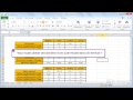 Utiliser des données sur plusieurs feuilles Excel 2010