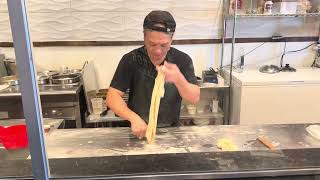 IMG 0770 fun noodle bar chef making pasta. Chinese food. IMG 0769