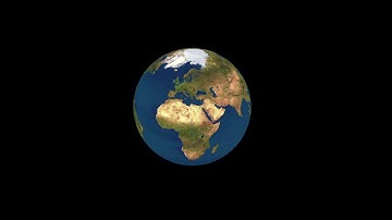 Rotating Earth Simulation (MATLAB)