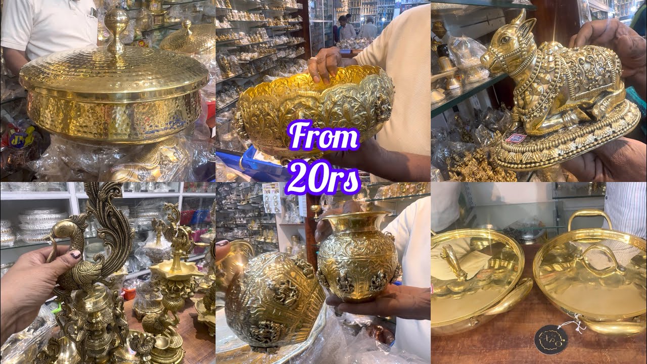 Bangalore Malleswaram More Than 300 Variety Deepa Collection & Brass Kitchen Items From 20rs 