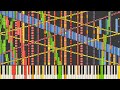 [Black MIDI] Synthesia – Wind God Girl 132,000 notes ~ MBMS