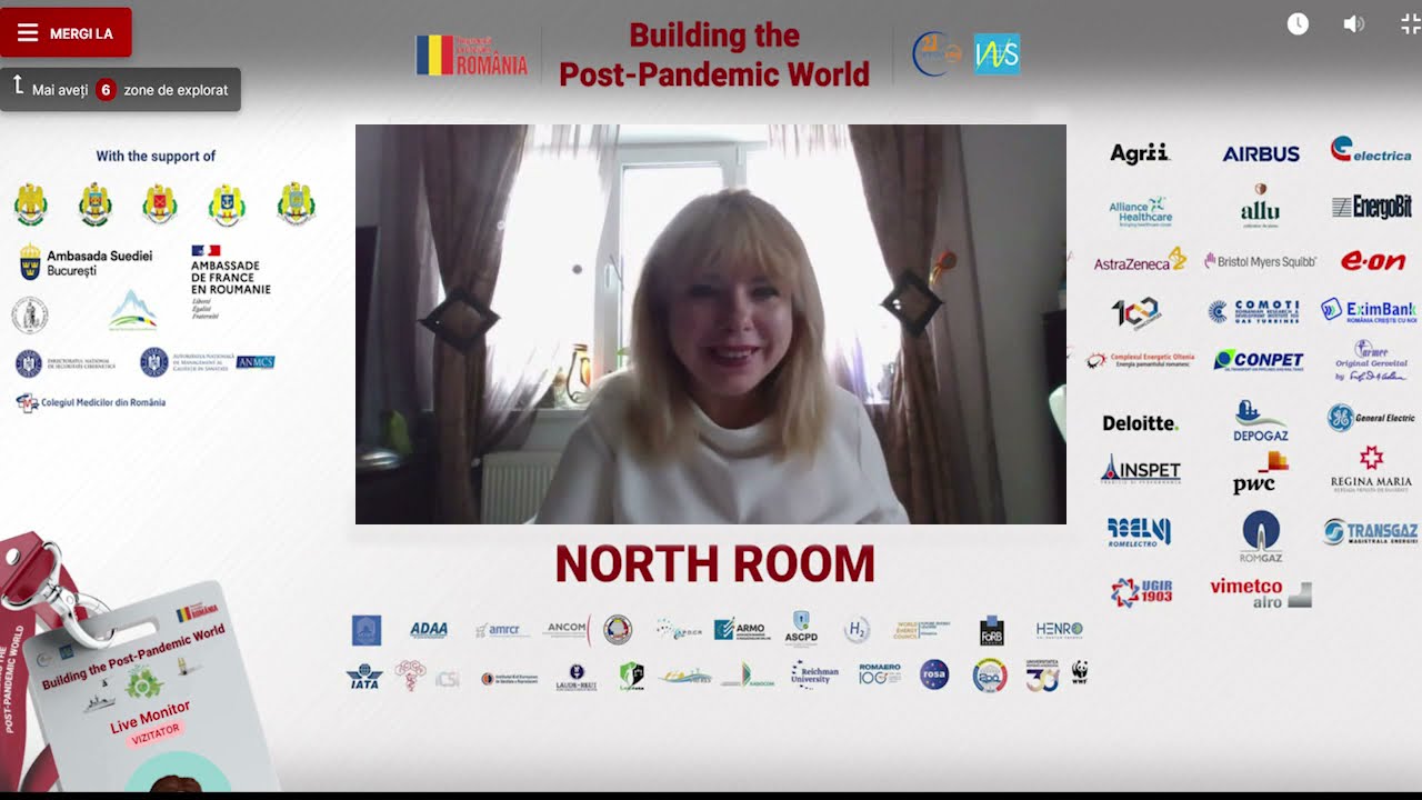 Anca Dana Dragu - President of The Romanian Senate ( Opening )