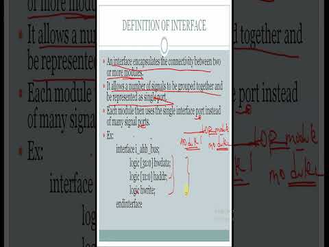 INTERFACE IN SYSTEM