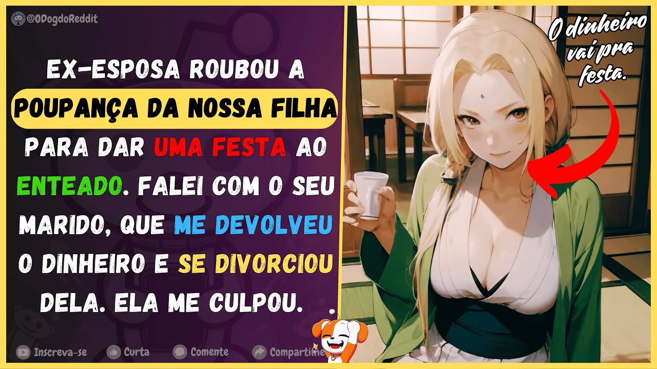 Ex-esposa roubou poupança da nossa filha para festa do enteado. Contei ao marido e ele se divorciou.