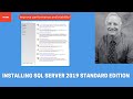 Installing SQL Server 2019 Standard Edition