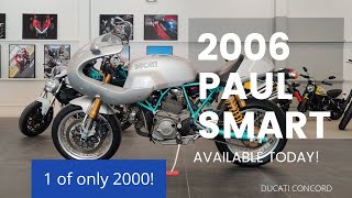 RARE DUCATI FOR SALE! 2006 Sport Classic Paul Smart 1000 LE!(SOLD)
