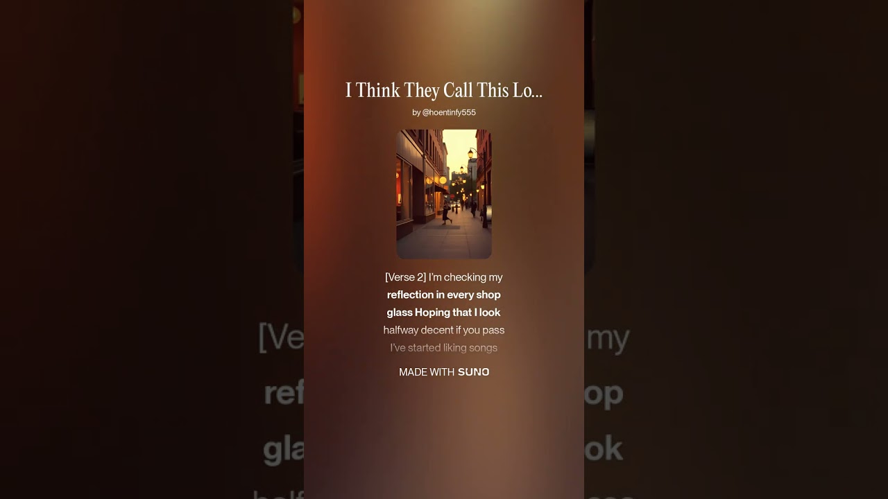 I Think They Call This Love #songs