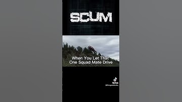 When You Let That One Squad Mate Drive 😅 #scum #scumgameplay #scumgame #shorts