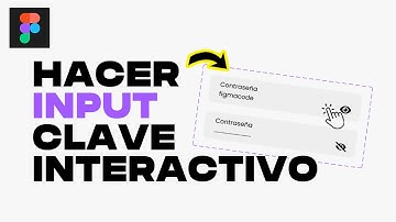 ✅ Cómo hacer Input de contraseña interactivo en Figma 2023 #Figma #Diseño