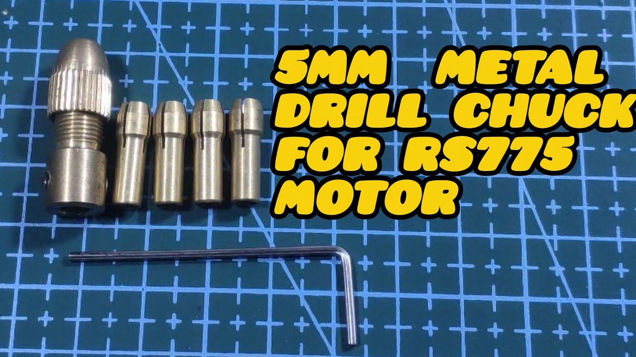 5mm Shank Metal Drill Chuck for RS775 motor