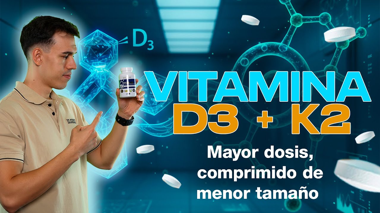 ¿Sabías esto sobre la vitamina D3K2? Te sorprenderá