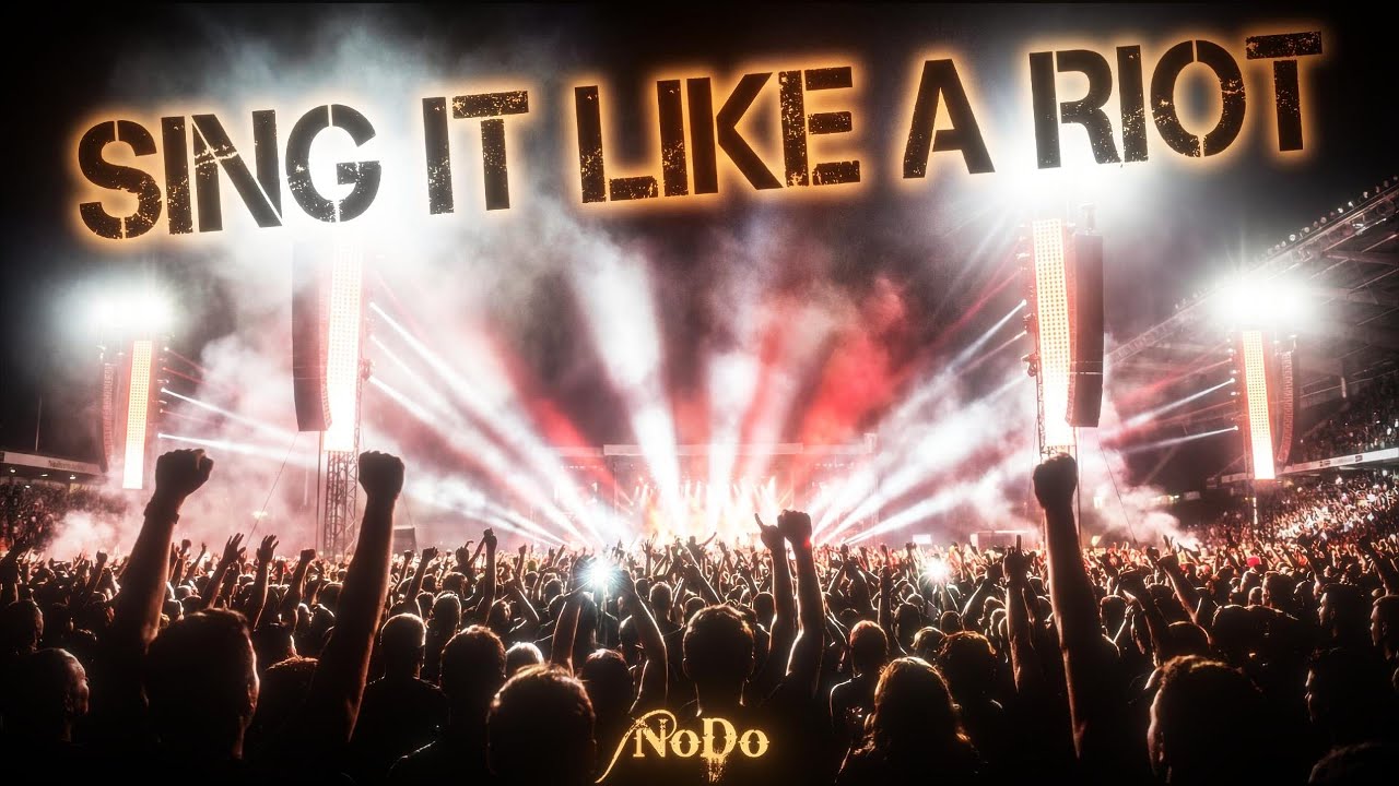 Sing It Like a Riot – Live Stadium Rock Anthem (Official Music Video) | NoDo
