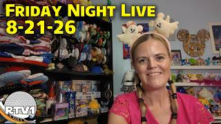 Friday Night Live Stream Announcement - 8-21-26 - Walt Disney World