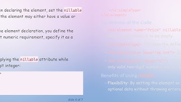 Understanding the nillable Data Type for Optional Values in XSD