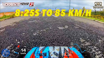 ARRMA VORTEKS 3S SPEED TEST REMOTE CONTROL  CAR