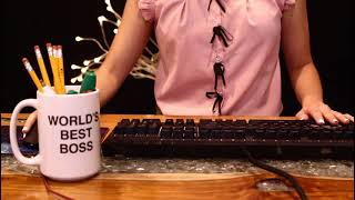 ASMR - Conducting a phone survey | Full Slow Typing video screenshot 4