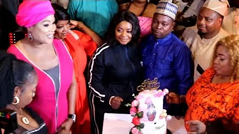 BISI IBIDAPO OBE JOIN OTHER NOLLYWOOD STARS TO CELEBRATE TOYOSI ADESANYA BIRTHDAY