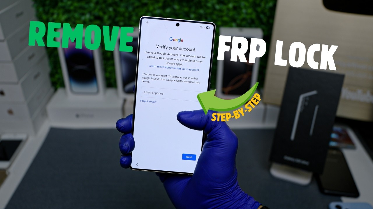 FRP Lock Removal Samsung - Remove Google Account on ANY Samsung Device! [2025 Method]