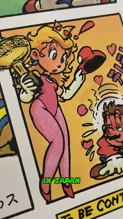 Japan’s Mario Kart book is weird #nintendo #retrogaming #retrocollectiveus #64 #supermario #peach