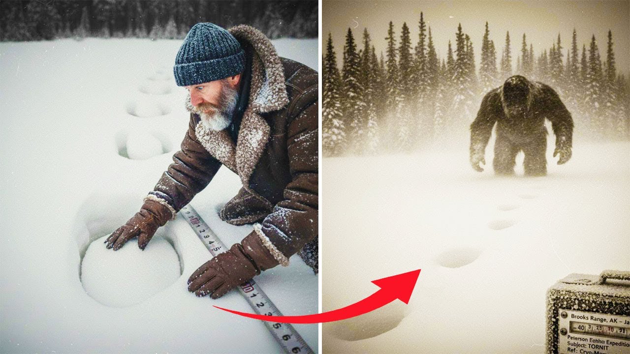 [Untold Story] Giant Mysterious Footprints in the Snow Terrify a Hunter!