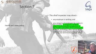 Lecture 1  SHE F29 TR 04 01   Legal Liability Part 1 The OHS Act