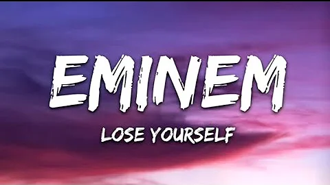 Eminem - Lose Yourself ( lyrics )