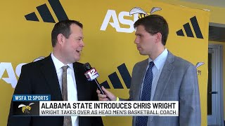 Alabama State Introduces Chris Wright As New Head Mens Basketball Coach
