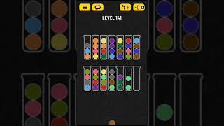 Ball sort puzzle level 141