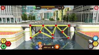 Bridge Construction Simulator Game level-3