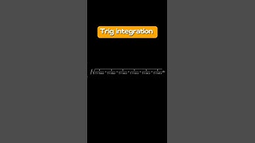 All Trig  function integration #maths
