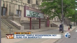Former Masonic Temple contractor files for bankruptcy