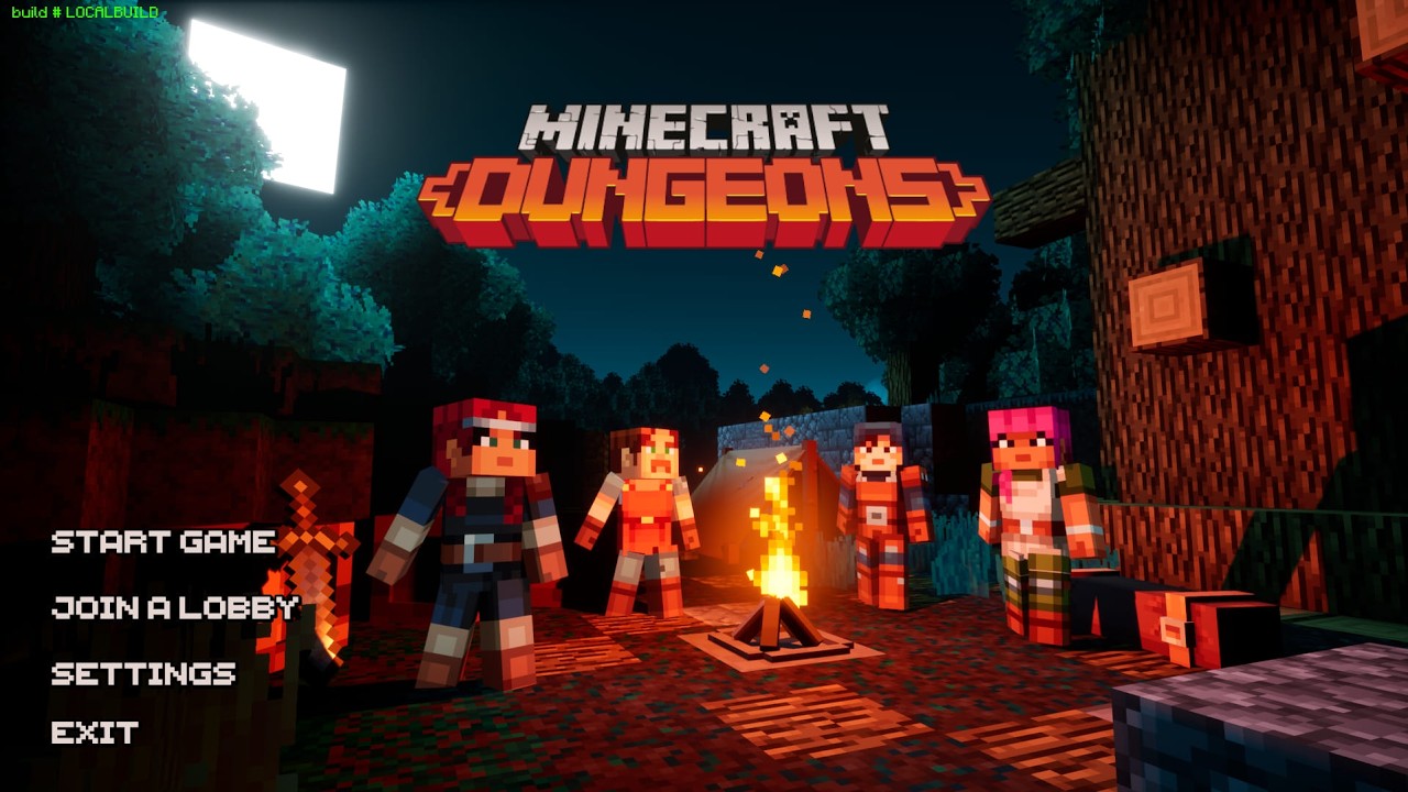 Minecraft Dungeons 2019 leaked build (Full game)