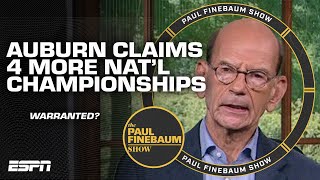 Download Lagu Auburn now claims NINE National Championships 🏆 Paul \u0026 the callers react | The Paul Finebaum Show MP3 Download Lagu Auburn now claims NINE National Championships 🏆 Paul \u0026 the callers react | The Paul Finebaum Show MP3