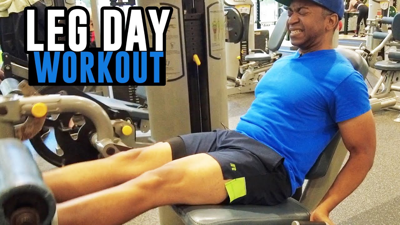 This Leg Day workout will destroy your Quads and Hamstrings - YouTube