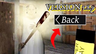 Granny Version 1.8.9 Full Gameplay