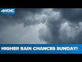 KJ Jacobs: Be ready for rain chances Sunday